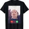 100% Bomuld John Pork Is Calling T-shirt afslappet rund hals bomulds t-shirt Fødselsda