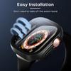 3Pack Tempered Glass+Case PC Bumper Screen Protector Cover for Apple Watch Ultra 3 49mm for iwatch series Ultra 3 2 1 49mm