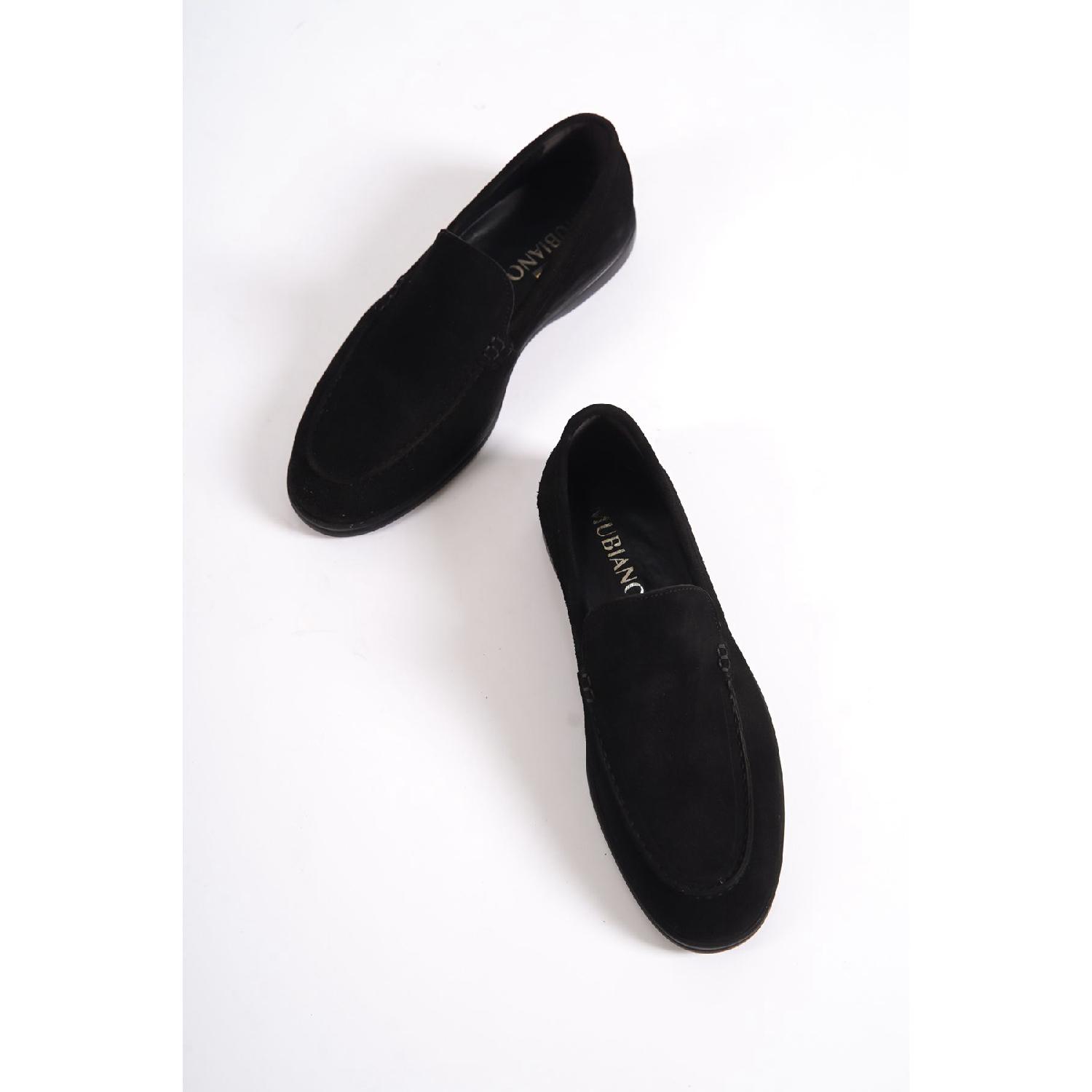 

22103t-s Black Genuine Nubuck Leather Men s Loafer 40 чёрный