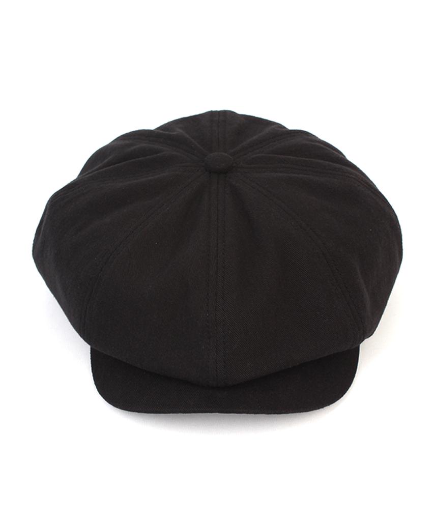Yunibeosyeolkemiseuteuli Overfit Black Newsboy Cap