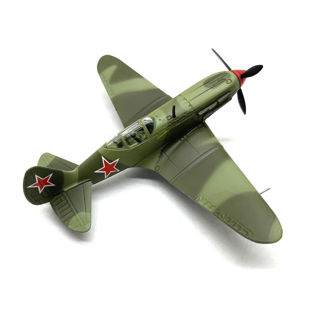 New Diecast 1:72 Alloy Mig-3 Fighter Simulation Airplane Model Classic Finished Static Collection Ornament Display Gift Toy