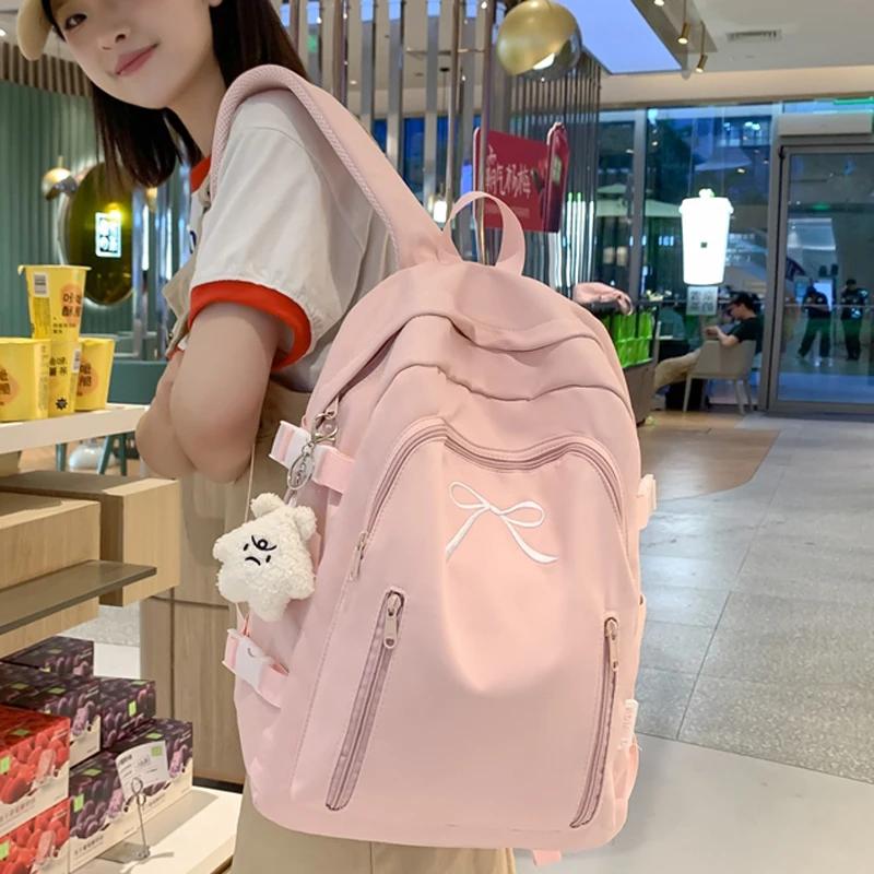 Frau Mann Buch Rucksack Schulbuchtaschen für Teenager Mädchen Jungen Harajuku Damen College Tasche BagPack Reise Niedlicher Rucksack