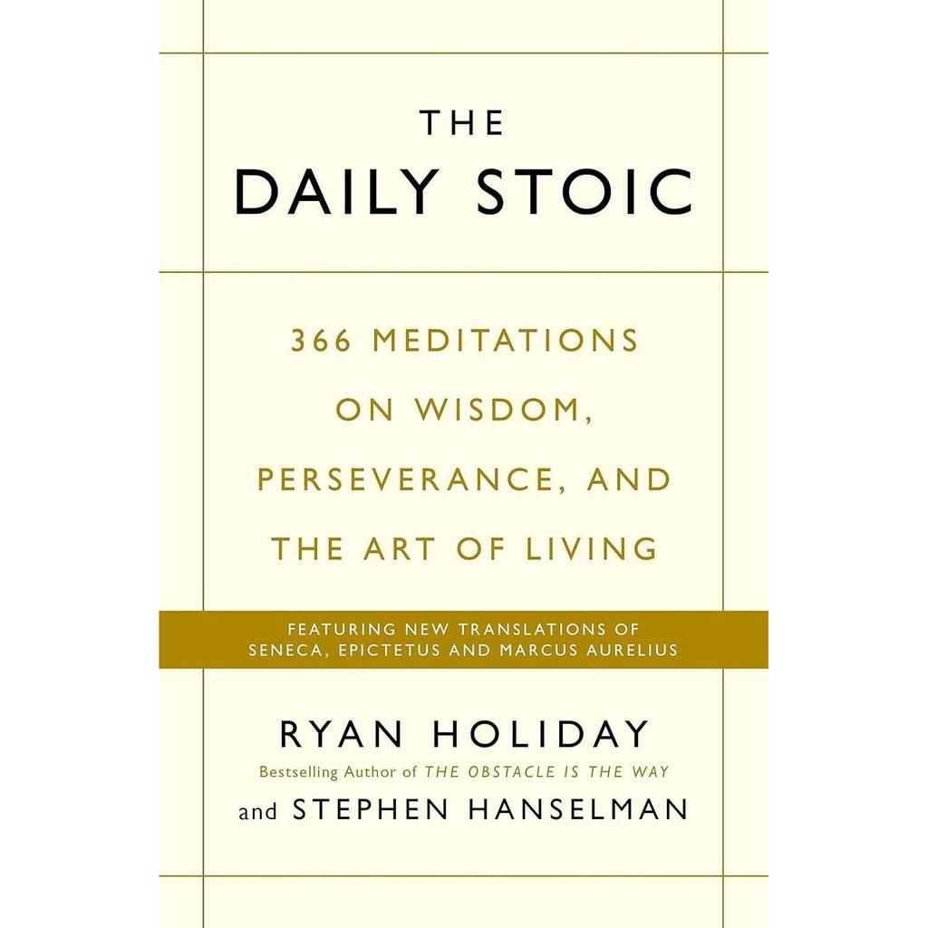 The Daily Stoic 366 Meditations On Wisdom Paperback # UKN490