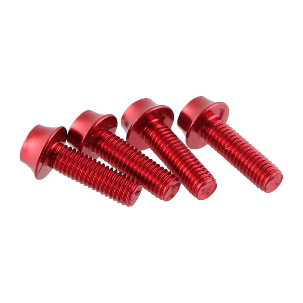 Wolf Tooth Water Bottle Cage Bolts Red