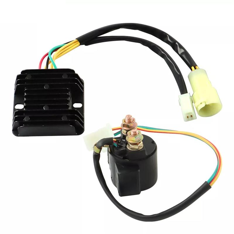 Regulator Rectifier Starter Relay 31600-Hc4-010 Sturdy 25850-HC4-000 For Honda 300FW Fourtrax 300 TRX300 1988-92