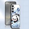 Cute Panda Phone Case For Samsung S26 S25 Plus S20 S20 Plus S22 Ultra S23 FE S21 Plus S21 Ultra Soft Cover