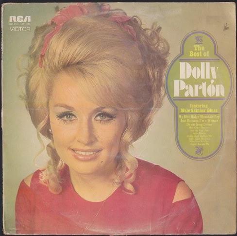 

LP Record DOLLY PARTON - The Best Of Dolly Parton LSA3101 RCA VICTOR 1972 UK Country/Folk Used