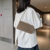 Nuova Borsa a Spalla Semplice da Donna in Ecopelle Borsa da Ascella Monocolore Borsa a Mano da Signora Casual per Ragazze Compatta Quadrata