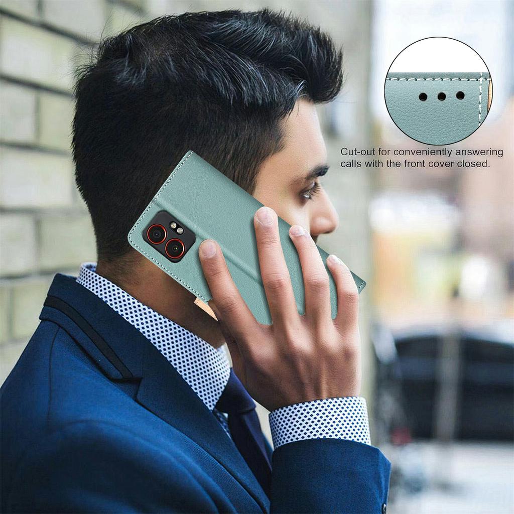 BINFEN COLOR BF33 Leather Case For Samsung Galaxy A52s 5G/A52 5G/A52 4G Splicing Color RFID Blocking Wallet Stand Phone Cover