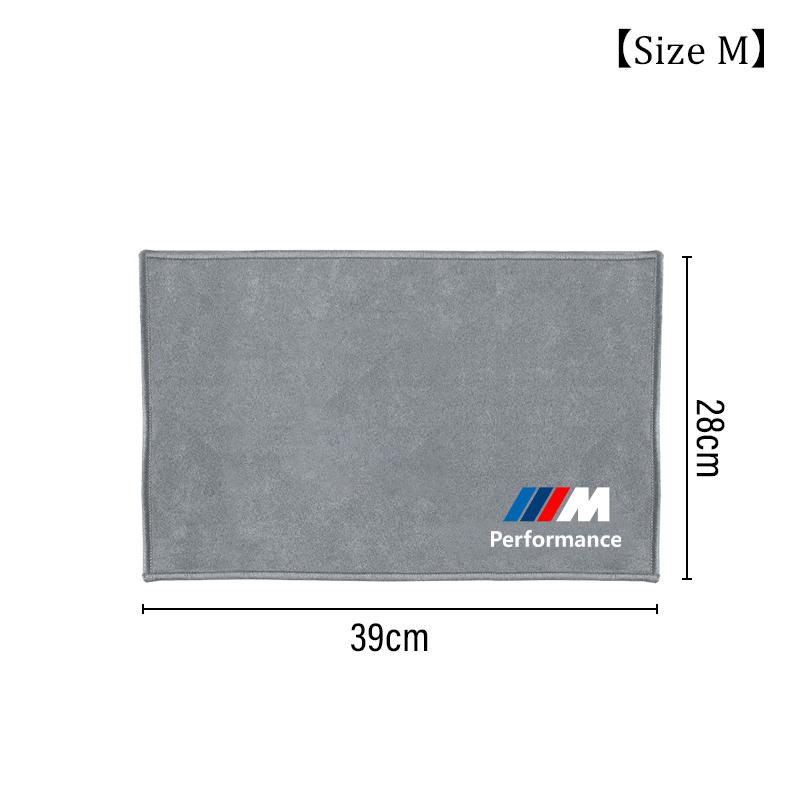 BBKD8 Suede Coral Fleece Car Wash Towel For BMW M3 M4 M5 X1 X3 Auto Detailing Drying Rag F93 F97 G30 G20 G05 G06 Tuning Accessories