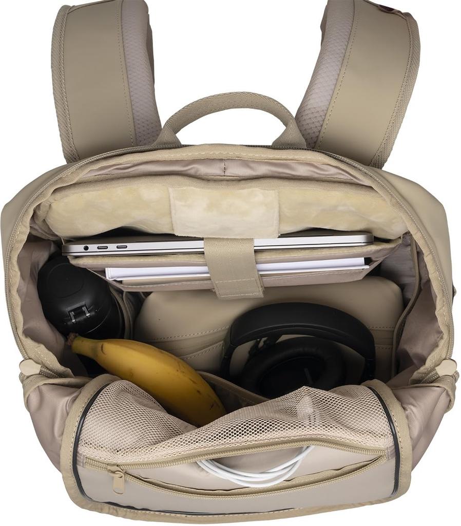 Beckman Norway Backpack STREET FLX Beige Backpack Computer Business Large Capacity School Commuting Scandinavian [BECKMANN] Men's Women's