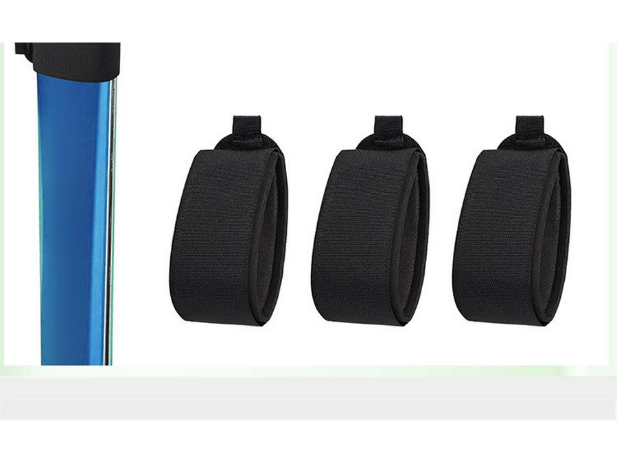 Cross-Border Adjustable Ski Bindings with EVA Pad and Magic Tape Nylon Straps
