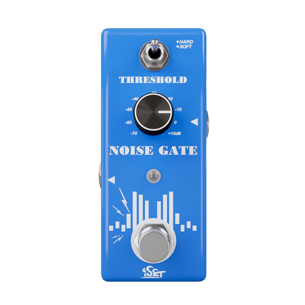 

ISET Noise Gate Guitar Pedal Noise Suppressor Noise Killer Electric Guitar Effect Pedal True Bypass Guitar Durable Accessories