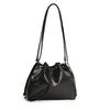 Bag summer women's new underarm feeling bag niche fashion pleated drawstring bag simple messenger bag