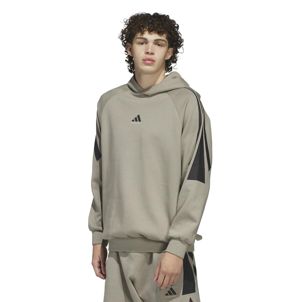 Adidas KPS17 Basketball Spacer Putty Beige Size 2XL Men's Hoodie, (JC7840),
