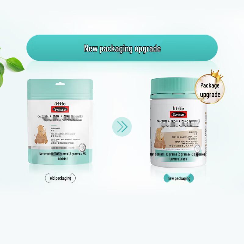 Swisse Kids Lutein, Calcium & DHA Gummy Set