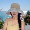 Premium Sense Fisherman Hat Children Summer Pastoral Big Eaves Breathable Sun Protection Hat Outdoor UV Protection Beach Hat