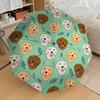 1PC Dogs Umbrella-8-Rib Reinforced, Automatic Open, Lightweight & Durable, Fashion Accessory for Outdoor, J0362