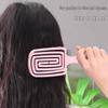 Curved Fluffy Hair Comb for Women - Ideal for Long, Curly Hair & Scalp Massage