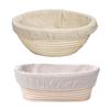 Round /Oval Bread Fermentation Natural  Rattan Basket Country Bread Baguette Dough Mass Proofing Tasting Proving Baskets BakerySupplies