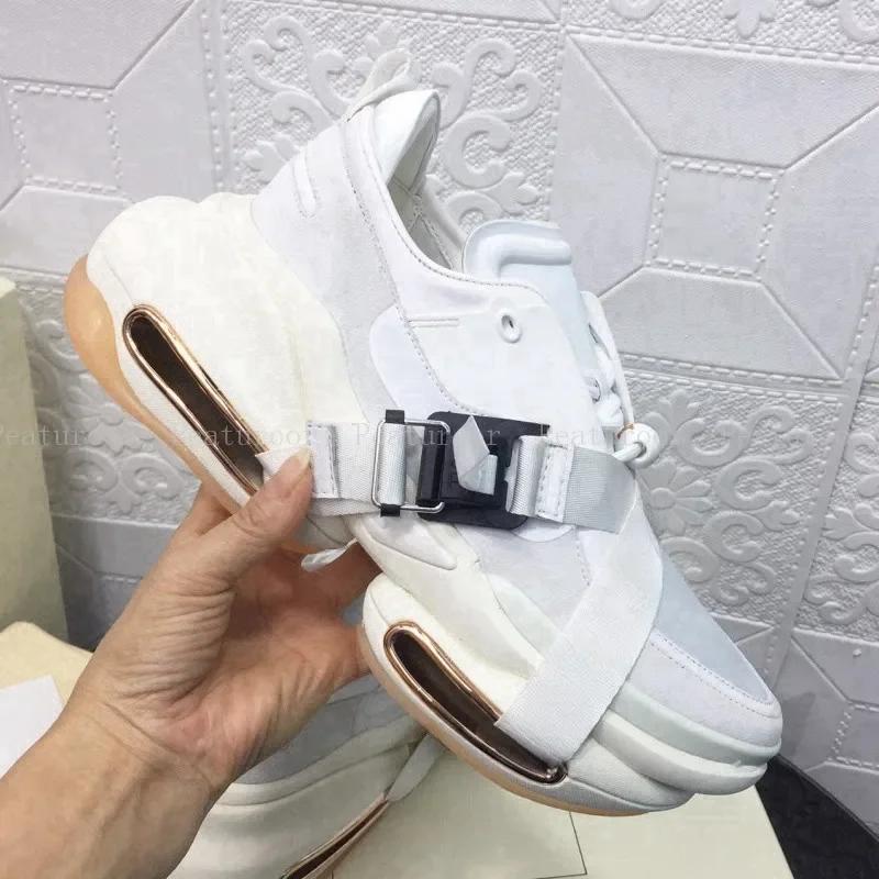 

New Women Platform Sneakers Cross Tied Buckle strap Men Casual Walking Sports Loafers Patchwork Size 35-46 Running shoes 46