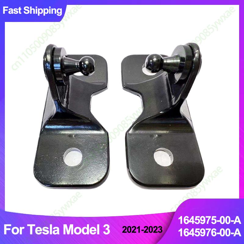 Car Front Hood Bracket For Tesla Model 3 Strut Cover Strut Car Aluminum Cover 1645975-00-A 1645976-00-A Auto Part Right