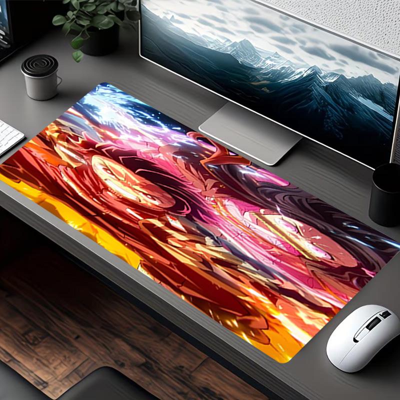 Demon Slayer Print Mouse Pad, for Keyboard Pad Laptop PC Mat for Office Home Use, Desk Decor, Perfect Birthday Gift for Gamers