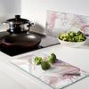 Kuchenne Wielofunkcyjne Dekoracyjne Deski Hartowane Flamingi 2X30X52 Cm