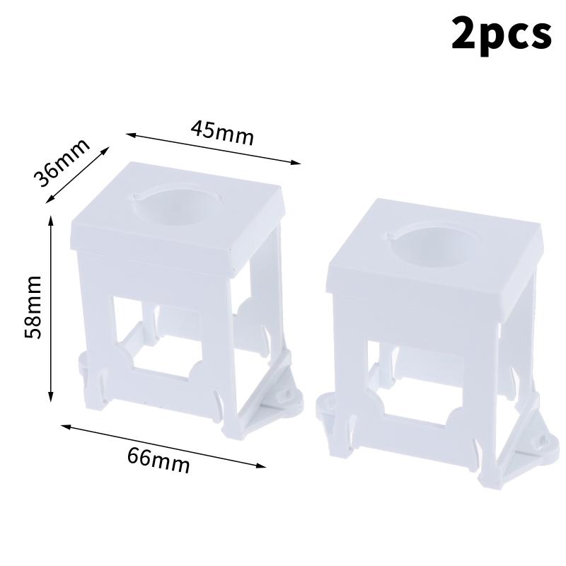 22Mm Guide Rail Mounting Bracket Protective Cover For 22Mm Push Button Switch Indicator Light Knob Emergency Buttons Stop Base