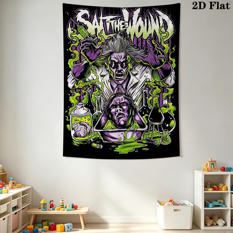 Versatile horror movie theme Pattern Home Decor Tapestry, Wall Hanging, Decorative RV Wall Cloth.ZGT0914169