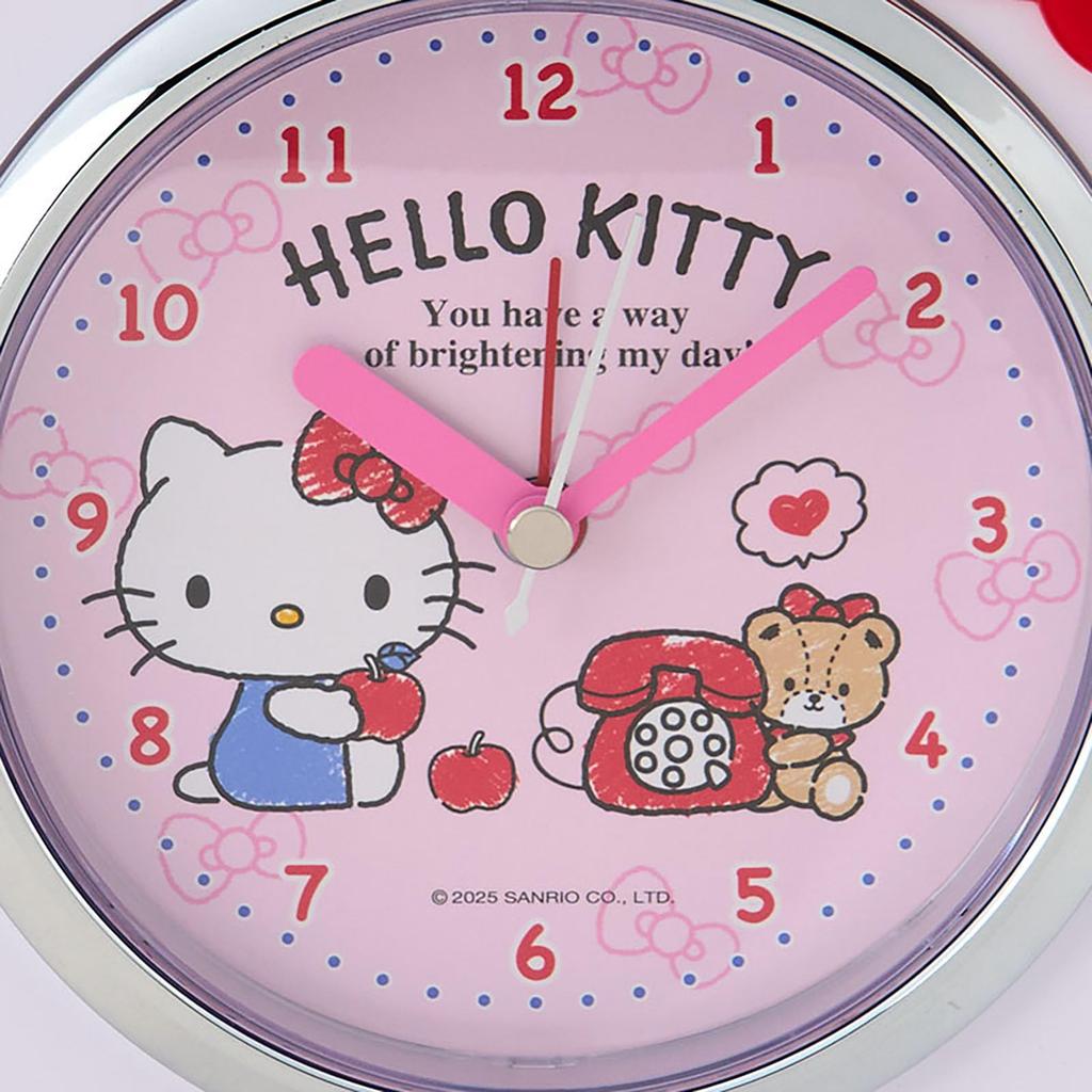 Sanrio Hello Kitty Alarm Clock, ABS Resin, with Light, 306649