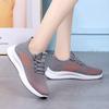 Women's shoes sports shoes breathable casual soft-soled single shoes autumn fly-woven mesh shoes student running shoes women