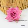 3D Printed Rose Flower Silk Headwear - Ethnic Minority Hair Accessory