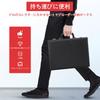 HIMOMO Storage Box for Trading Attache PU 10 Holds Black and Perfect for New Christmas Presents Cards, 4-Column Case, Leather, Compartments, Handheld,