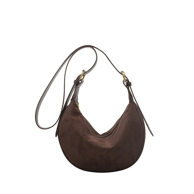 Simple and Fashionable Casual Single-shoulder Crossbody Bag - A Niche Dumpling Bag