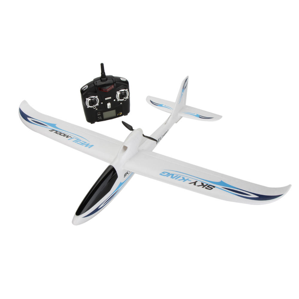 

Літак Wltoys F959 SKY-King 2.4G 3CH на радіокеруванні, RC, RTF EU Plug синій