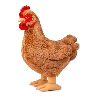 Lilizzhoumax Realistic Chick Plush Toy, Lifelike Chicken Super Soft Stuffed Animal, Farm Plushies, Girls Toys, Kids Gifts, Halloween Christmas
