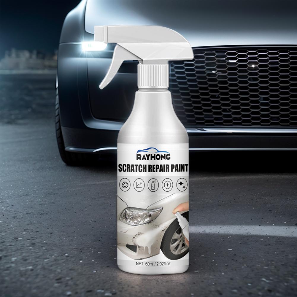 Portable Car Polishing Spray 60ml Scratch Remover Polishing Paint Automobile Body Paint Scratch Liquid Auto Paint Surface Care