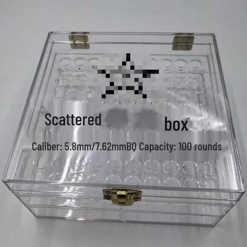 Kairui Transparent Flip-Top Ammunition Box