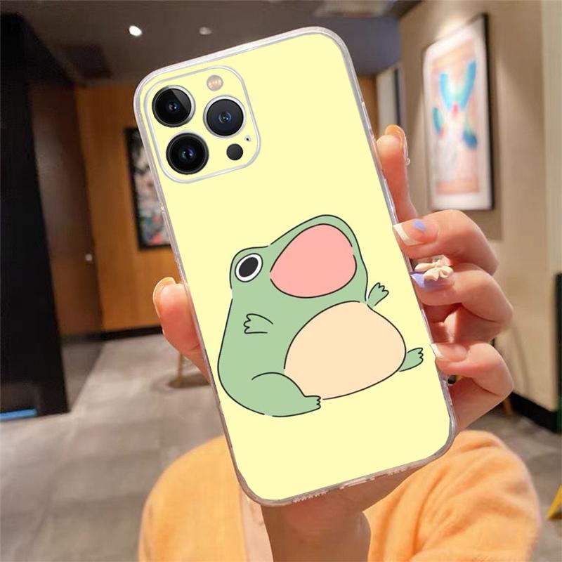 Phone Case For iphone 17 Air 17 Pro Max 16 15 14 13 Pro Max 15 16 Pro 15Plus Frog