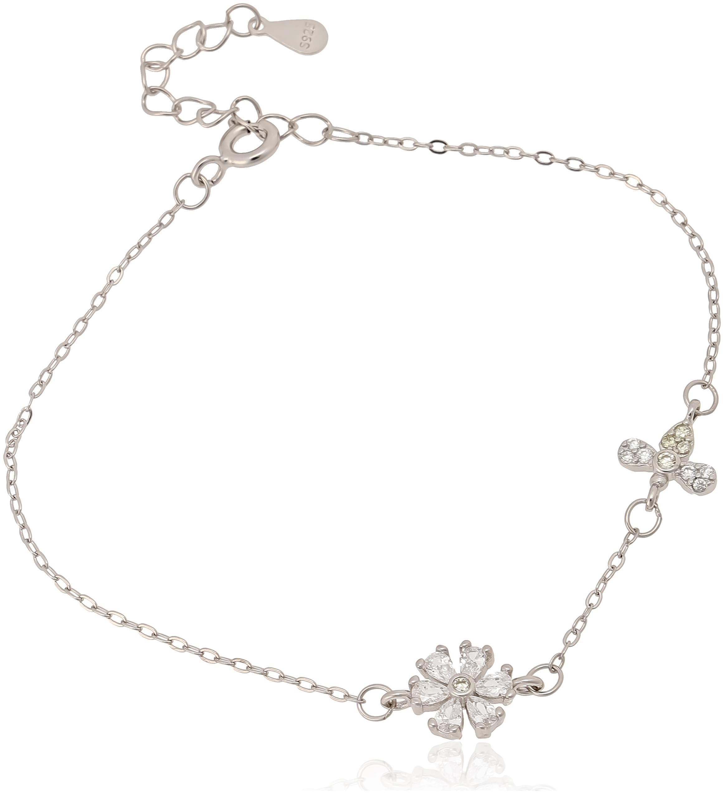 

[Variable Cheap] S925 Silver Bracelet 6B-R-108