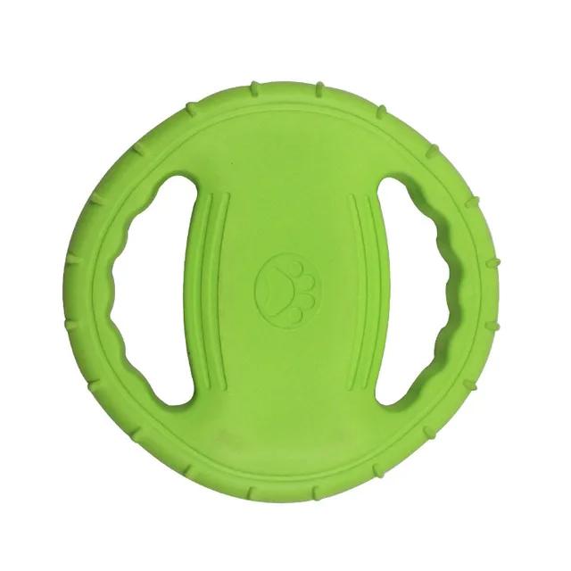 Pet Flying Disc EVA Dog Training Pull Ring Bite Resistant Floating Toy Dog Outdoor Sports Interactive Game Frisbee