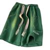 Pantaloncini da Uomo Estivi Larghi Trendy di Marca Sottili Versatili Pantaloni a Cinque Punti Casual Basket Sport High Street Pantaloni Grandi