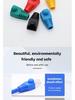 Protetores de Cristal de Rede RJ45 Coloridos, Cat 6, Pacote de 1000, Opcional em Dez Cores