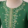 Dark Green Long Sleeve Princess Dress - Middle Eastern Muslim Holiday Attire