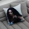 Singer CCharli XCX BRAT Pillow Case Soft Cushion Cases for Farmhouse Sofa Decor Home Decorations and Protector