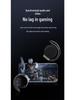 F2 TWS Sports Ear-Hook Bluetooth 5.2 Earphones, Noise Cancelling, Low Latency