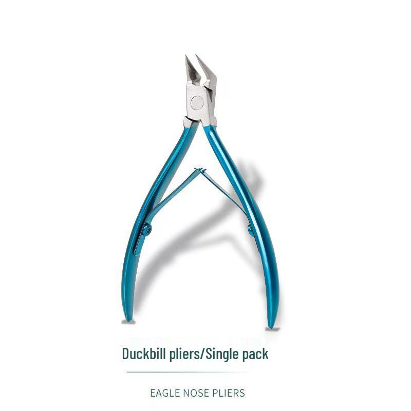 

Stainless Steel Ingrown Nail and Dead Skin Scissors with Angled Tip