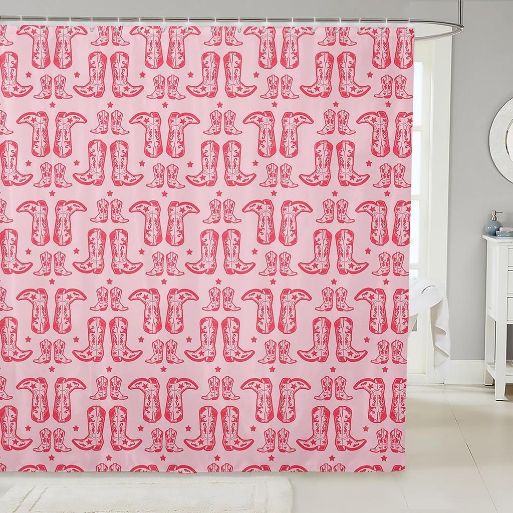 Cat Shower Curtain,Colorful Floral Bathroom Curtain,Kids Girls Boys Adult Cute Pet Animals Waterproof Fabrics Blue Sky Bathtub