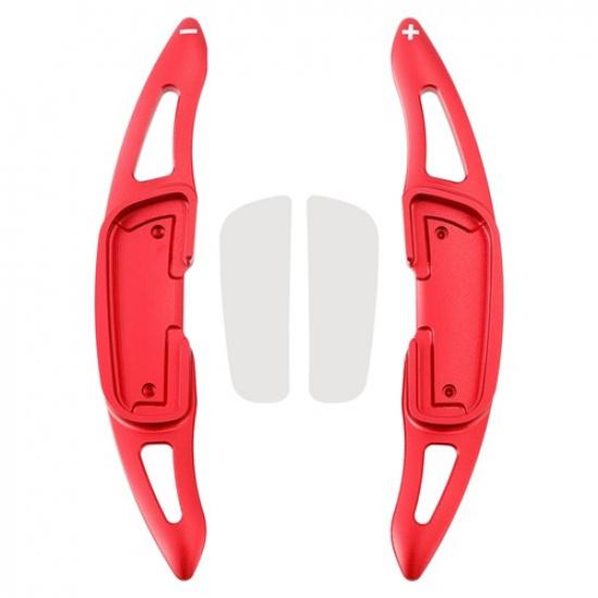 Steering Wheel Paddle Shifter Extension For Mazda 3 6 CX-5 Aluminium Red